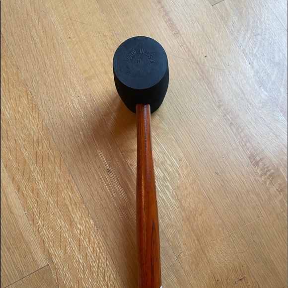 RARE Craftsman Rubber Mallet 45787 Hickory Handle LIKE NEW - Picture 8 of 15